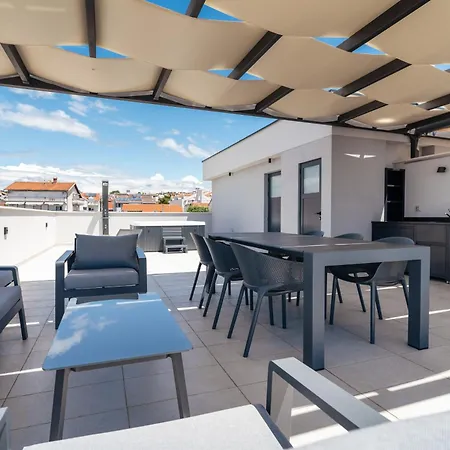 Skyline Serenity-zadar's Premier Roof Terrace Lejlighed *