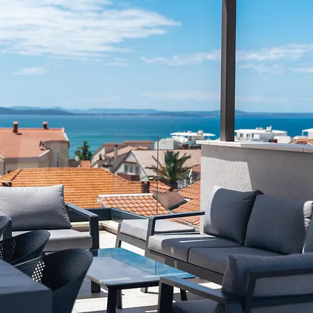 公寓 Skyline Serenity-zadar's Premier Roof Terrace *