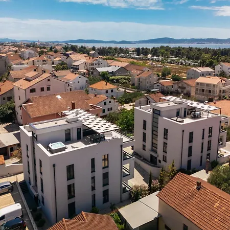 公寓 Skyline Serenity-zadar's Premier Roof Terrace *