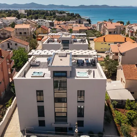 公寓 Skyline Serenity-zadar's Premier Roof Terrace 扎达尔