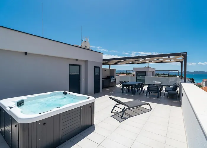Skyline Serenity-zadar's Premier Roof Terrace Апартаменты Задар