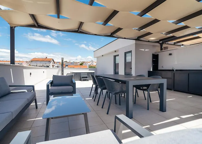 Skyline Serenity-zadar's Premier Roof Terrace Apartman *