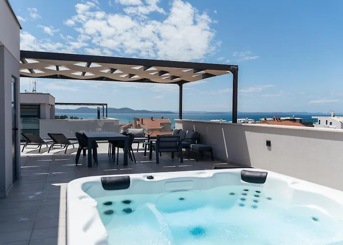 Skyline Serenity-zadar's Premier Roof Terrace Apartman Zára